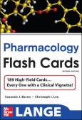 Lange Pharmacology Flash Cards: 189 High-Yield Cards...Every One with a Clinical Vignette!