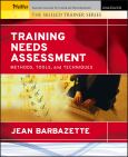 Training Needs Assessment: Methods, Tools, and Techniques. Text with CD-Rom for Windows and Macintosh