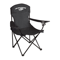 Chair - UW-Whitewater with Mascot with Case and Cup Holder