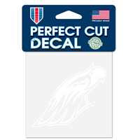 Decal - 4"x4" Wincraft Perfect Cut All White