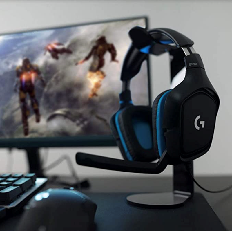 Where Gaming Meets Audio Excellence: Conquer Your Foes with the Logitech  G432 Gaming Headset!