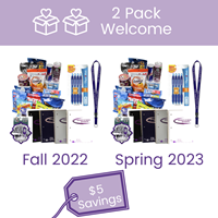 2 Pack Welcome Care Packages Fall 2024 and Spring 2025 with $5 Discount