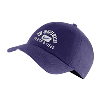 Hat - Nike Embroidered UW-Whitewater arched over Track & Field