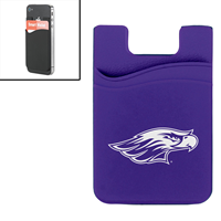 ID Holder - Purple Silicone Wallet with Mascot