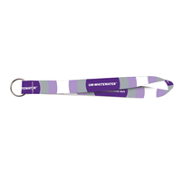 Wristlet - UW-Whitewater with Repeated Colors