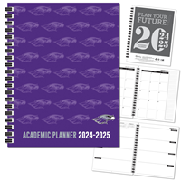 Planner - 7" x 9" Academic Planner 2024-2025 with Repeated Mascots