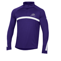 Under Armour 1/4 Zip Lightweight Mesh with Embroidered Mascot over UW-Whitewater