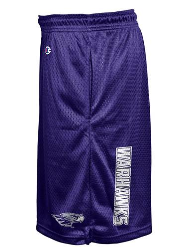 purple champion shorts