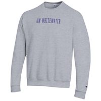 Champion Crewneck Sweatshirt UW-Whitewater Straight