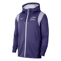 Sideline Official On Field Apparel Full Zip Sweatshirt with Mascot over Warhawks
