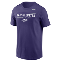 Nike Sports T-Shirt UW-Whitewater over Golf over Mascot
