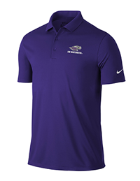 Dri-Fit Polo with Embroidered Mascot over UW-Whitewater