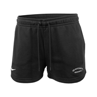 Nike Essential Women's Shorts with UW-Whitewater arched over Warhawks