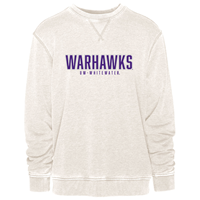 Camp David Crewneck Sweatshirt Women's Cut Warhawks over UW-Whitewater